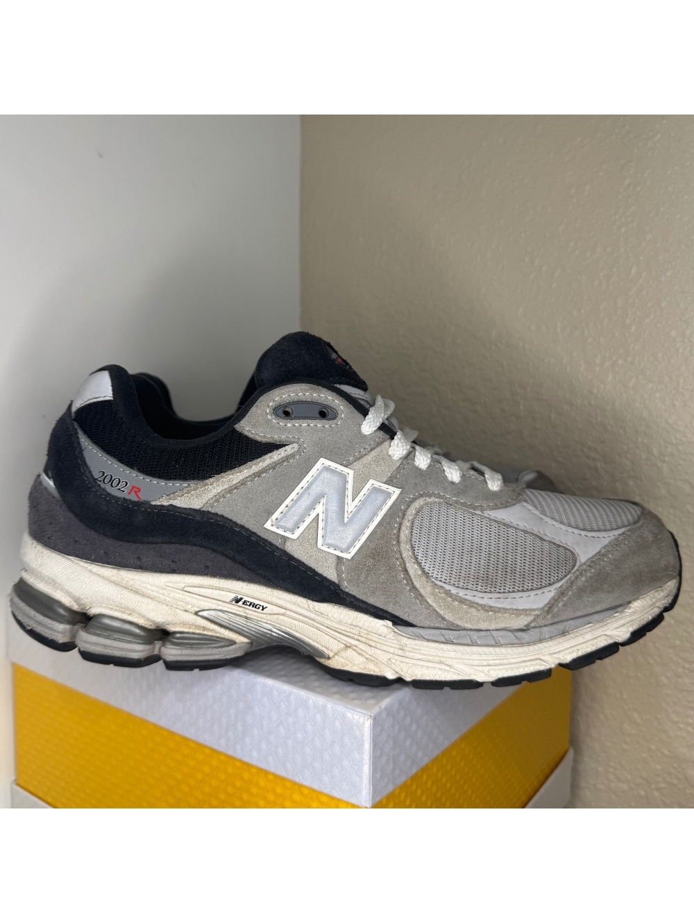 New Balance 2002R M2002RSG Slate Grey Black Raincloud Men’s 10